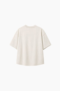 The New Society Mochi Teen T-shirt cotone Black Iris Embroidery