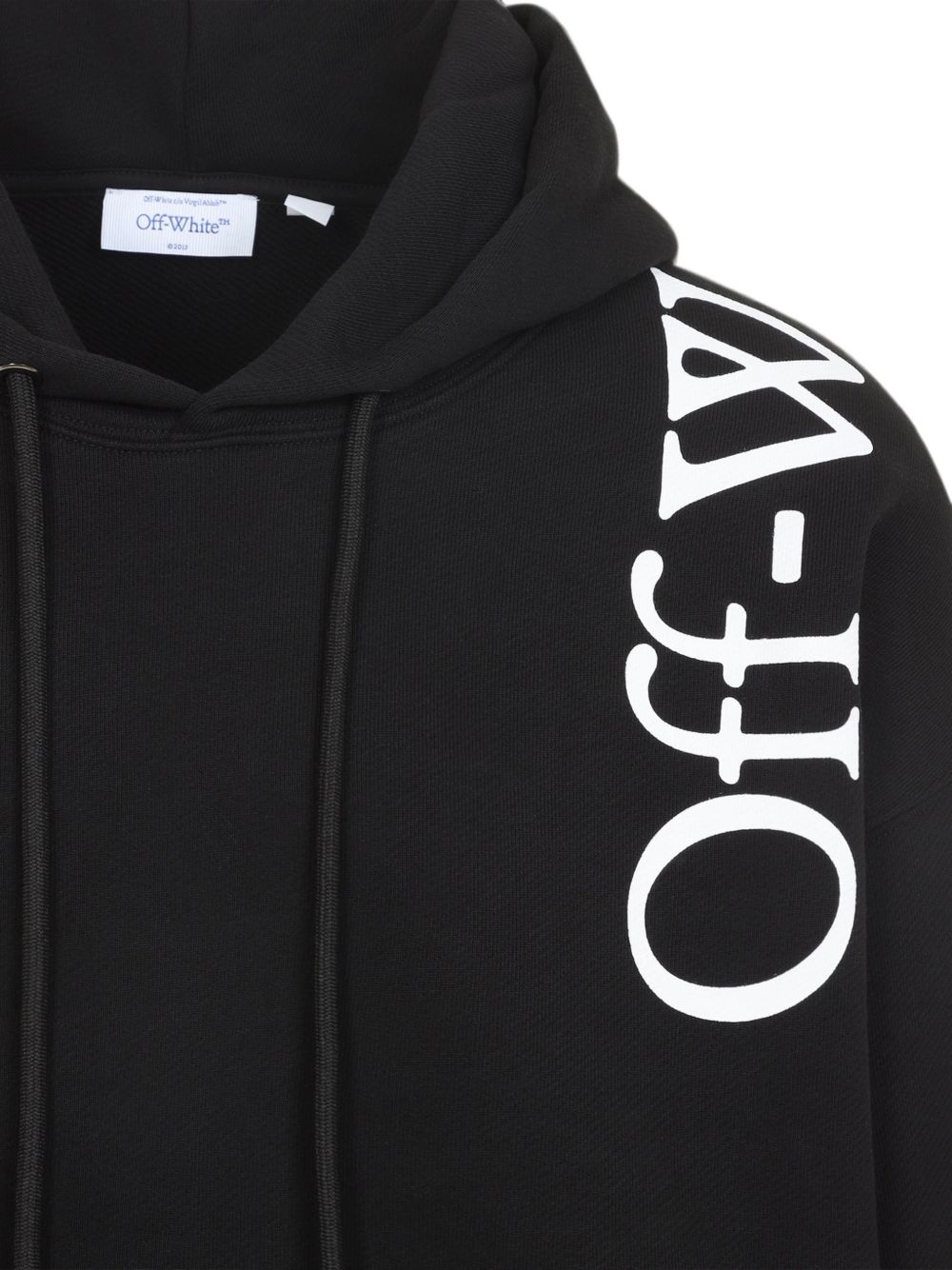 Off-White OMBB085F26 felpa nera uomo