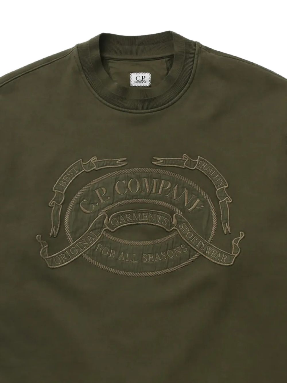 C.P. Company 21CMSS174A maglia uomo verde