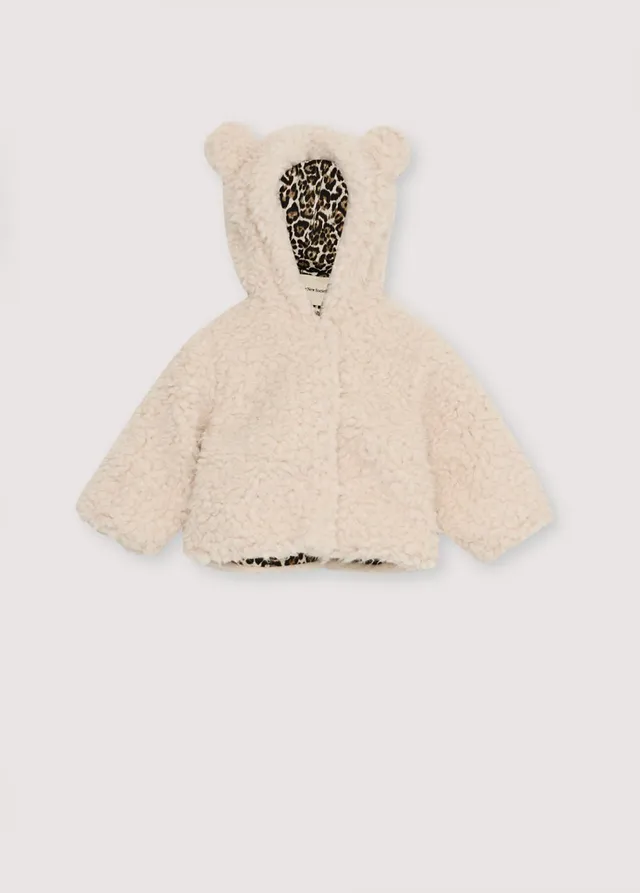 The New Society Ninette cappotto neonata 6 mesi bianco