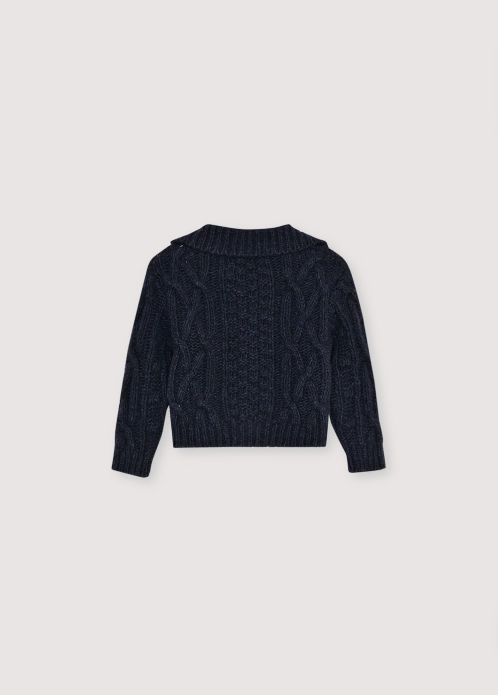 The New Society Maria cardigan neonato Navy lana