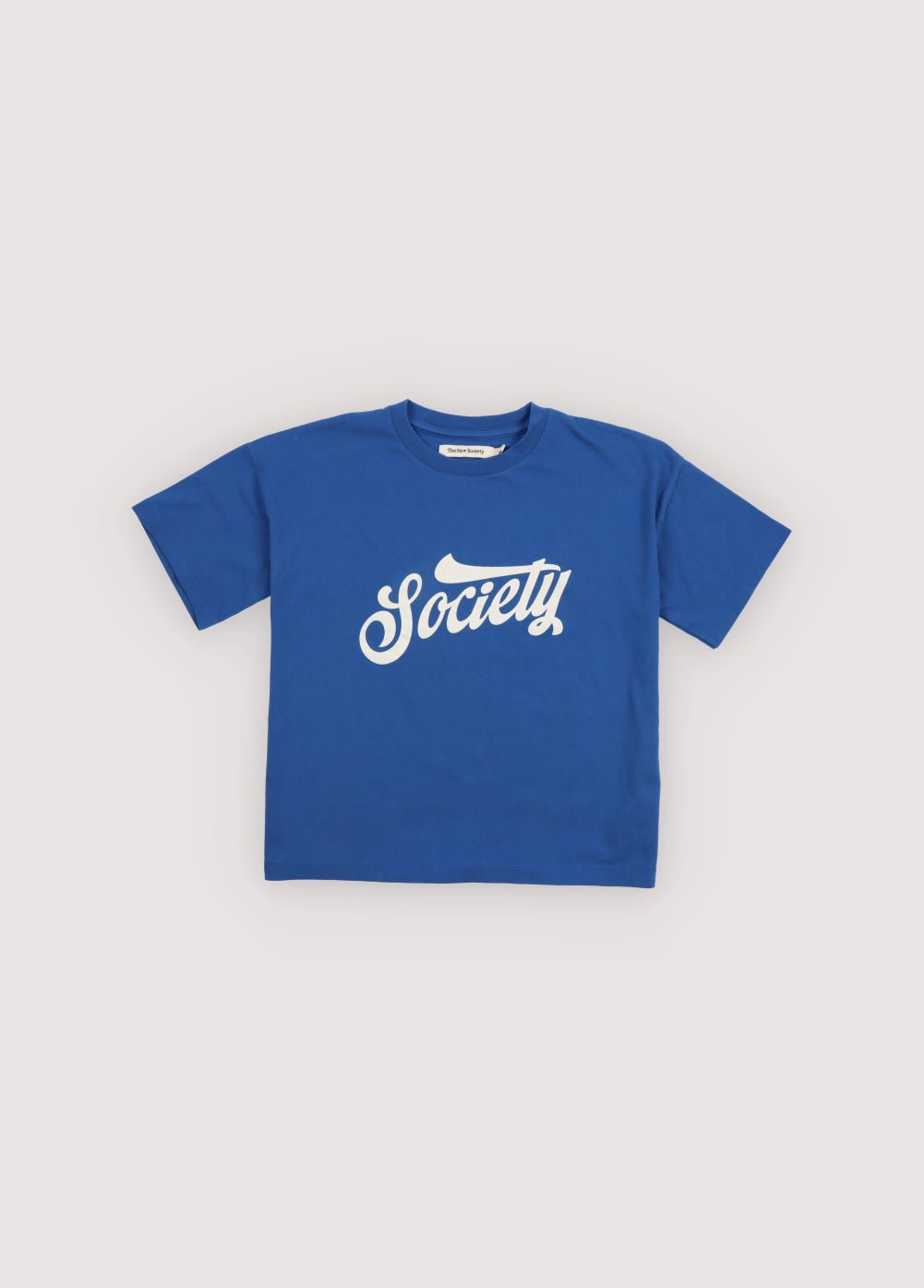The New Society Tilo maglietta cotone blu 6 anni