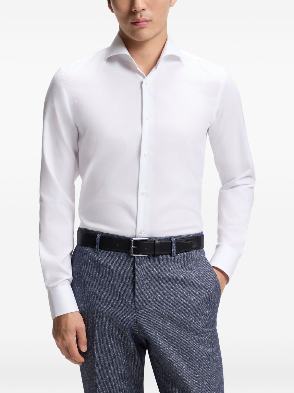 Boss 50567316 camicia bianca uomo