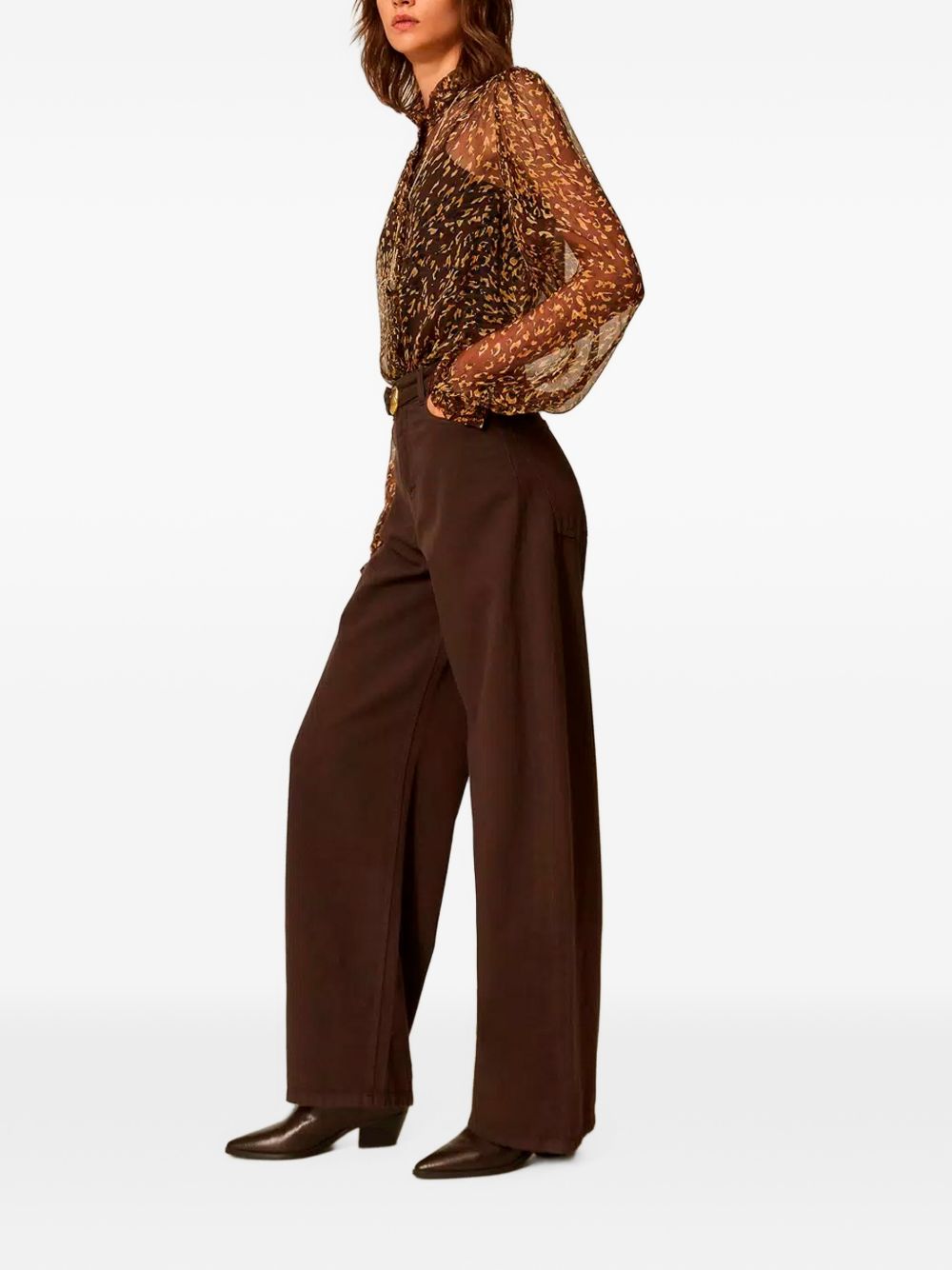 Twinset 262TP2550 Jeans Donna Darkness Brown