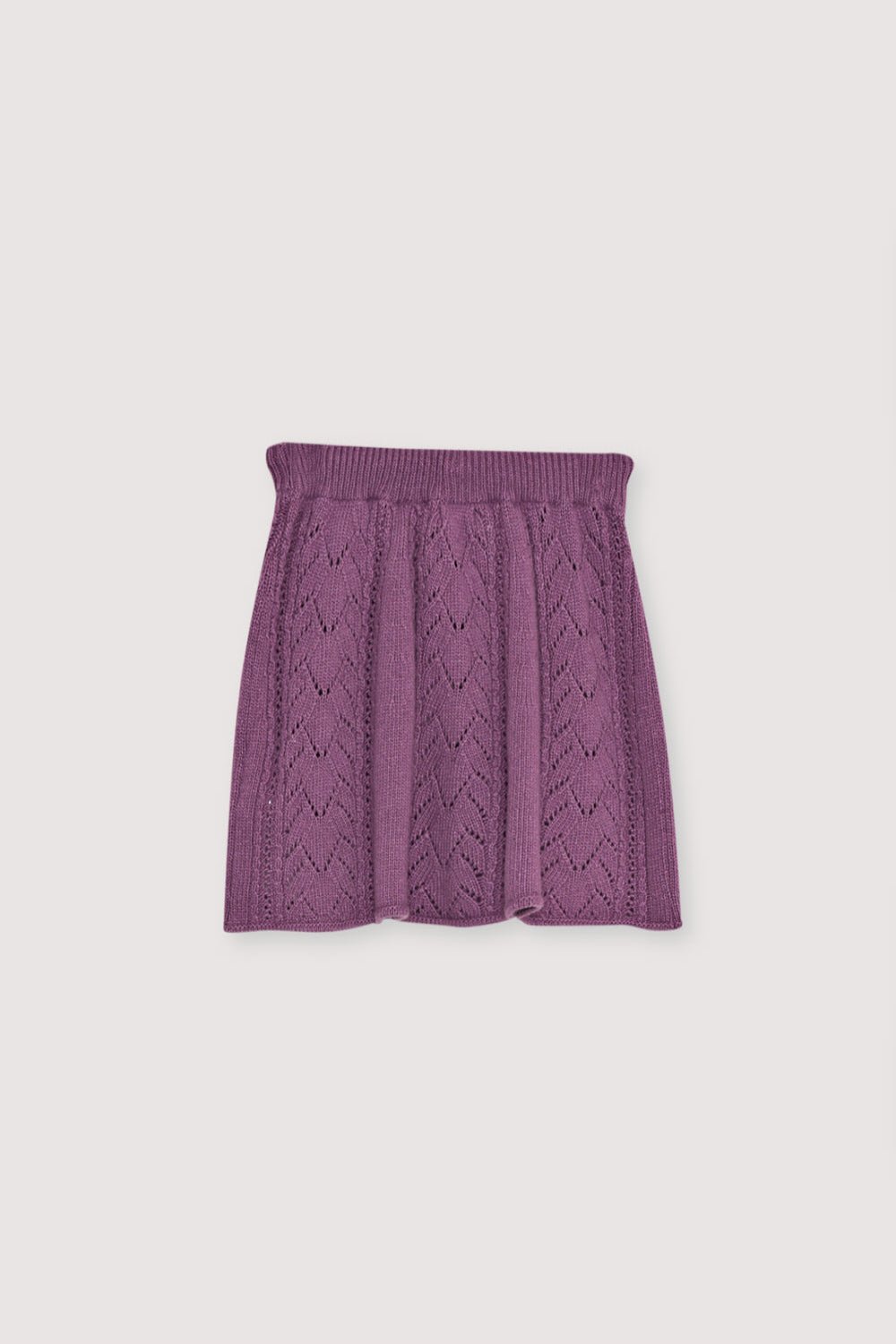 The New Society Lila gonna bambina Grape Bliss lana riciclata