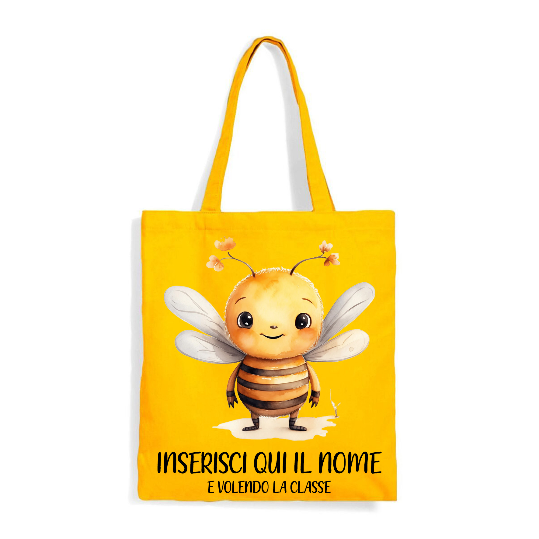 Mr. Gadgets Ape shopper gialla in cotone quotidiana
