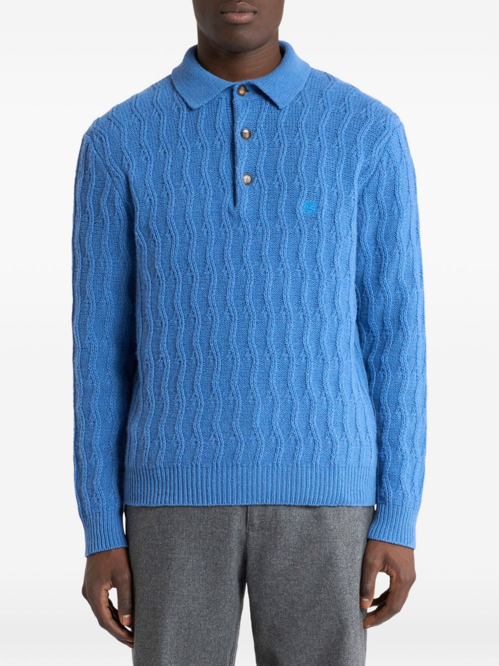 Etro MRKF0028 polo avio medio uomo