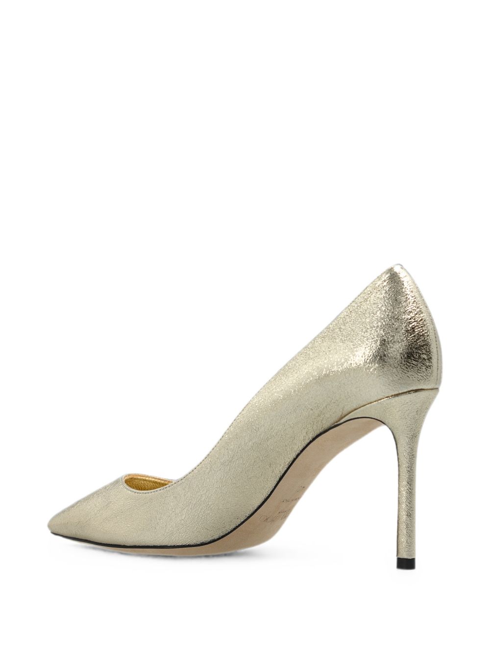 Jimmy Choo Romy 85 decollete platinum donna