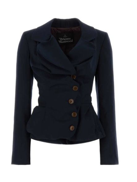Vivienne Westwood 1401006C giacca blu navy donna