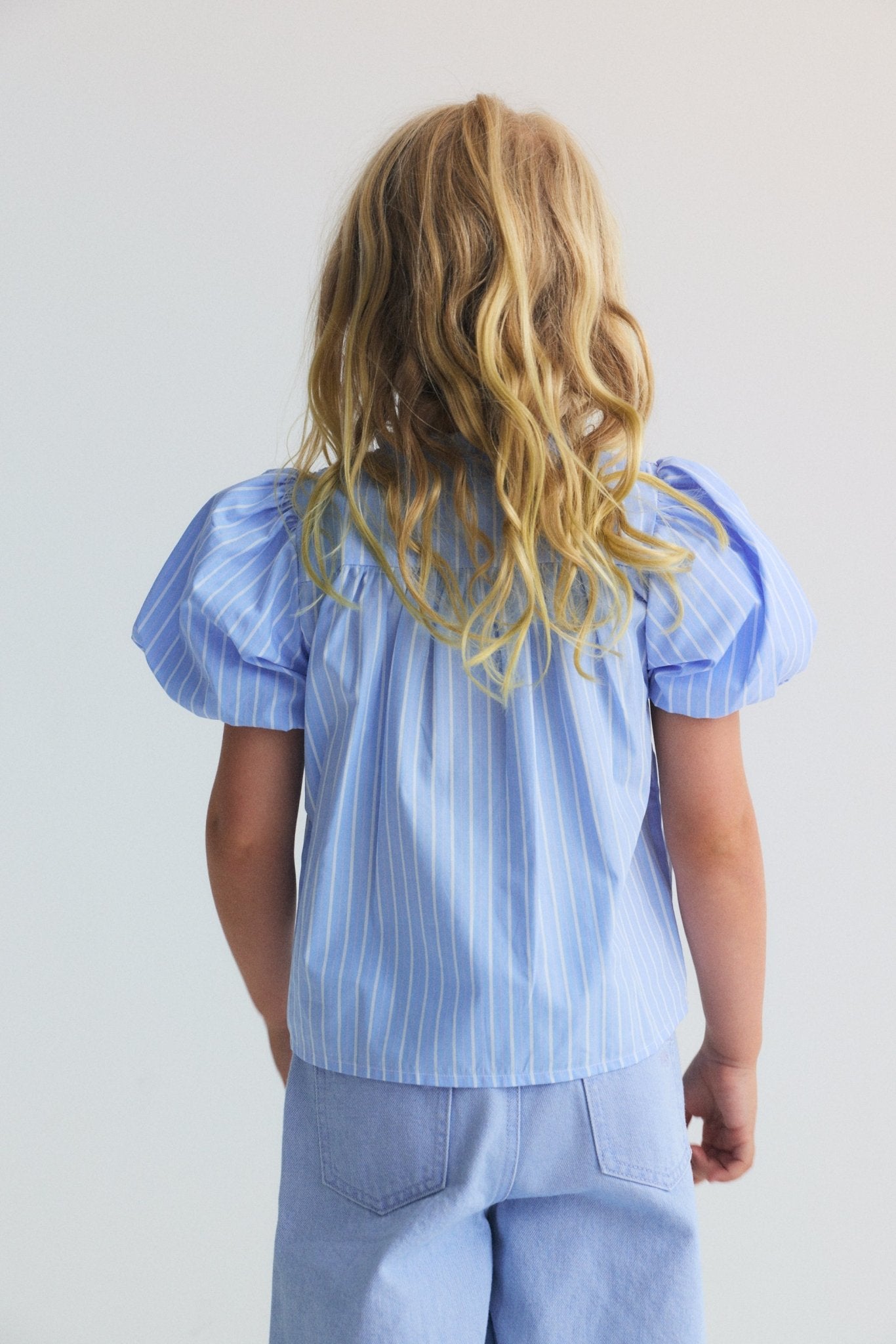 The New Society Ficus Blouse Ficus Stripes blusa righe