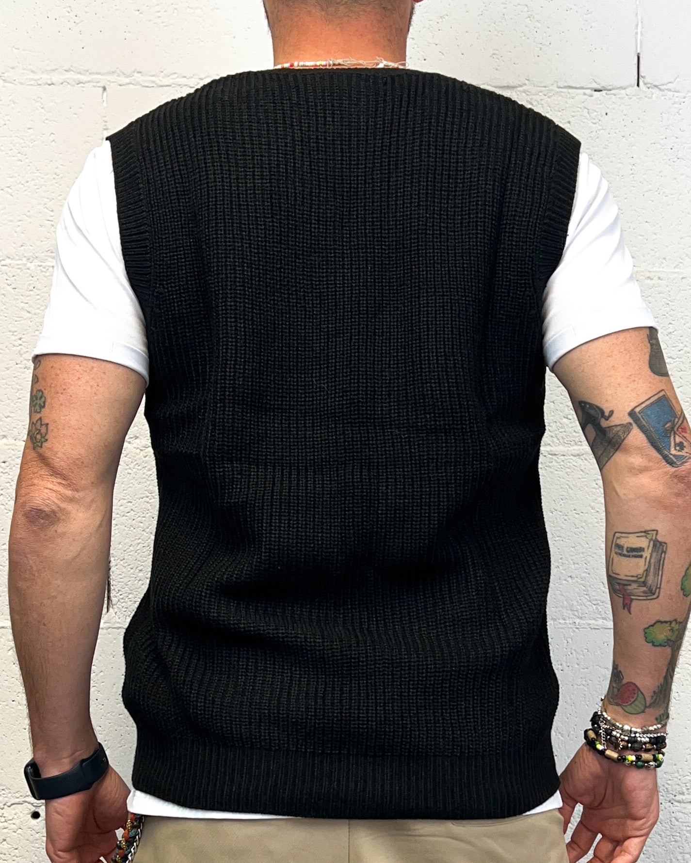 ONLYONE DUCA HOMME gilet smanicato nero vestibilità regolare