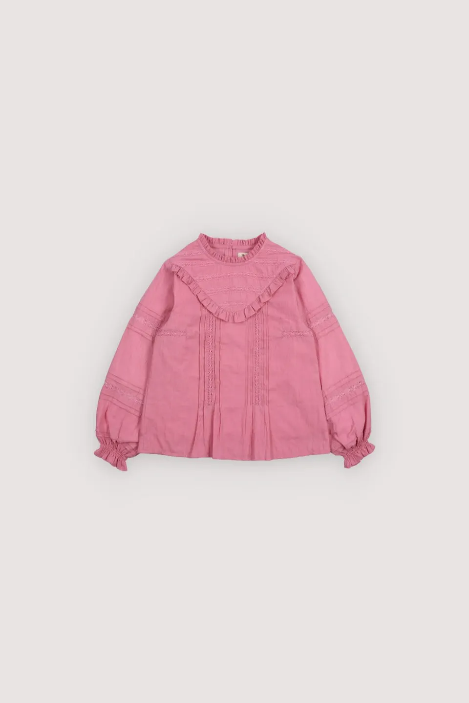 The New Society Blanca Blouse camicetta bimba Dream Blush cotone