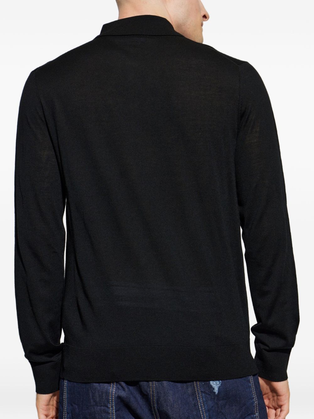 Dsquared2 S74HA1663 maglia nera uomo