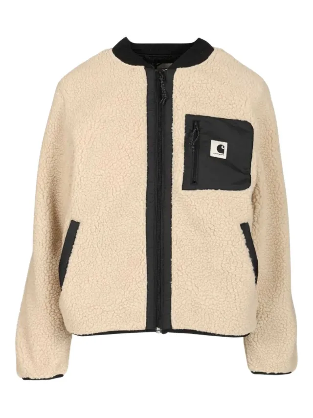 Carhartt I035697 bomber Fleur de Sel Black donna