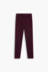 The New Society TNS leggings cotone bordeaux Winetasting