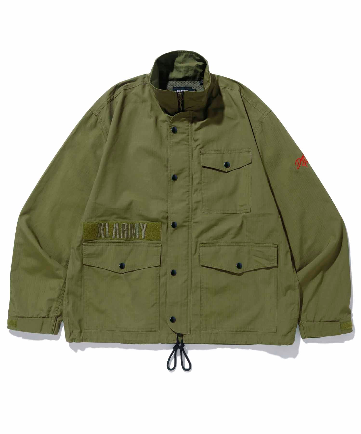 X-Large Military Ripstop giacca militare cotone