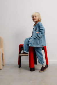 The New Society Ridge pantaloni jeans bambino denim