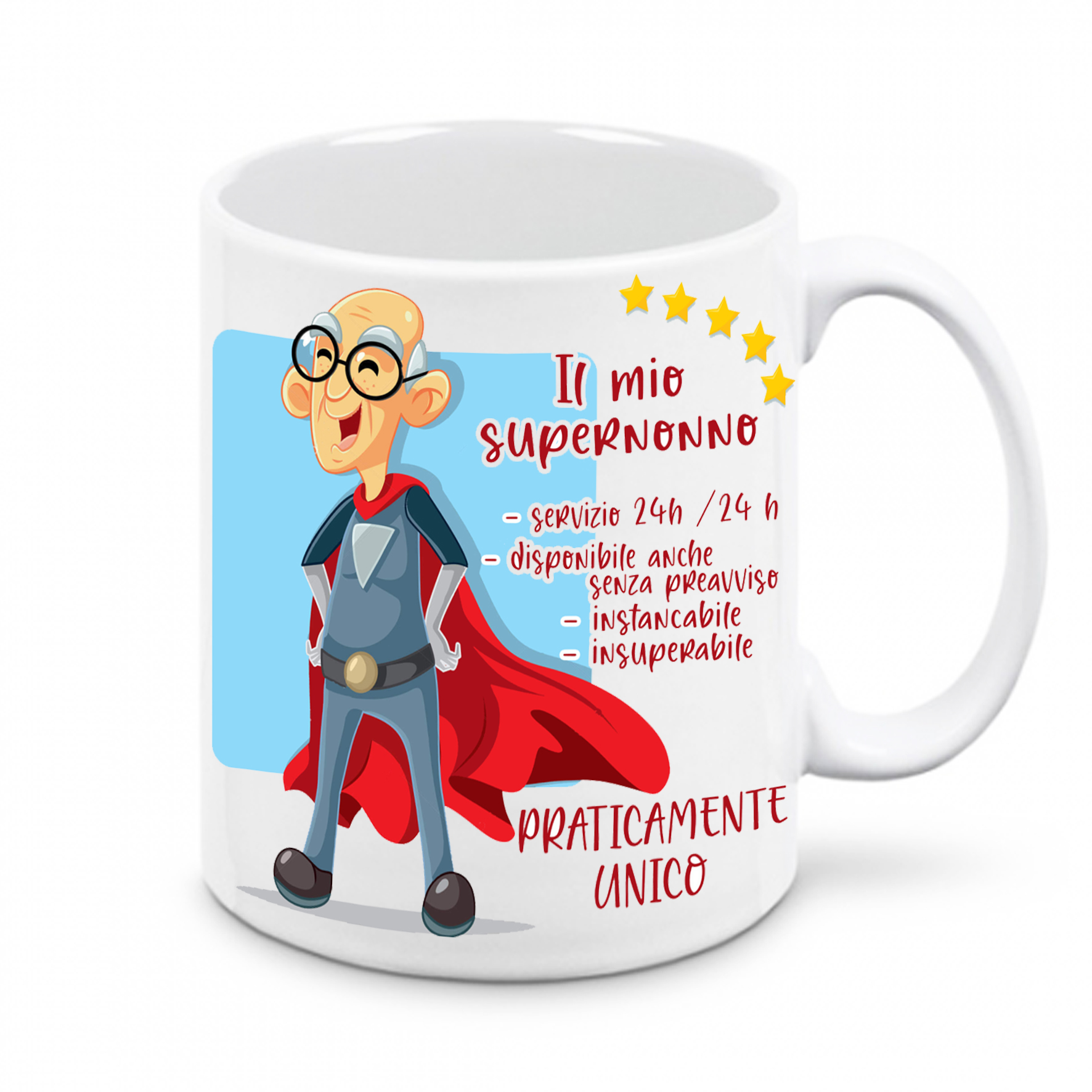 Mr. Gadgets Super Nonni tazza ceramica microonde