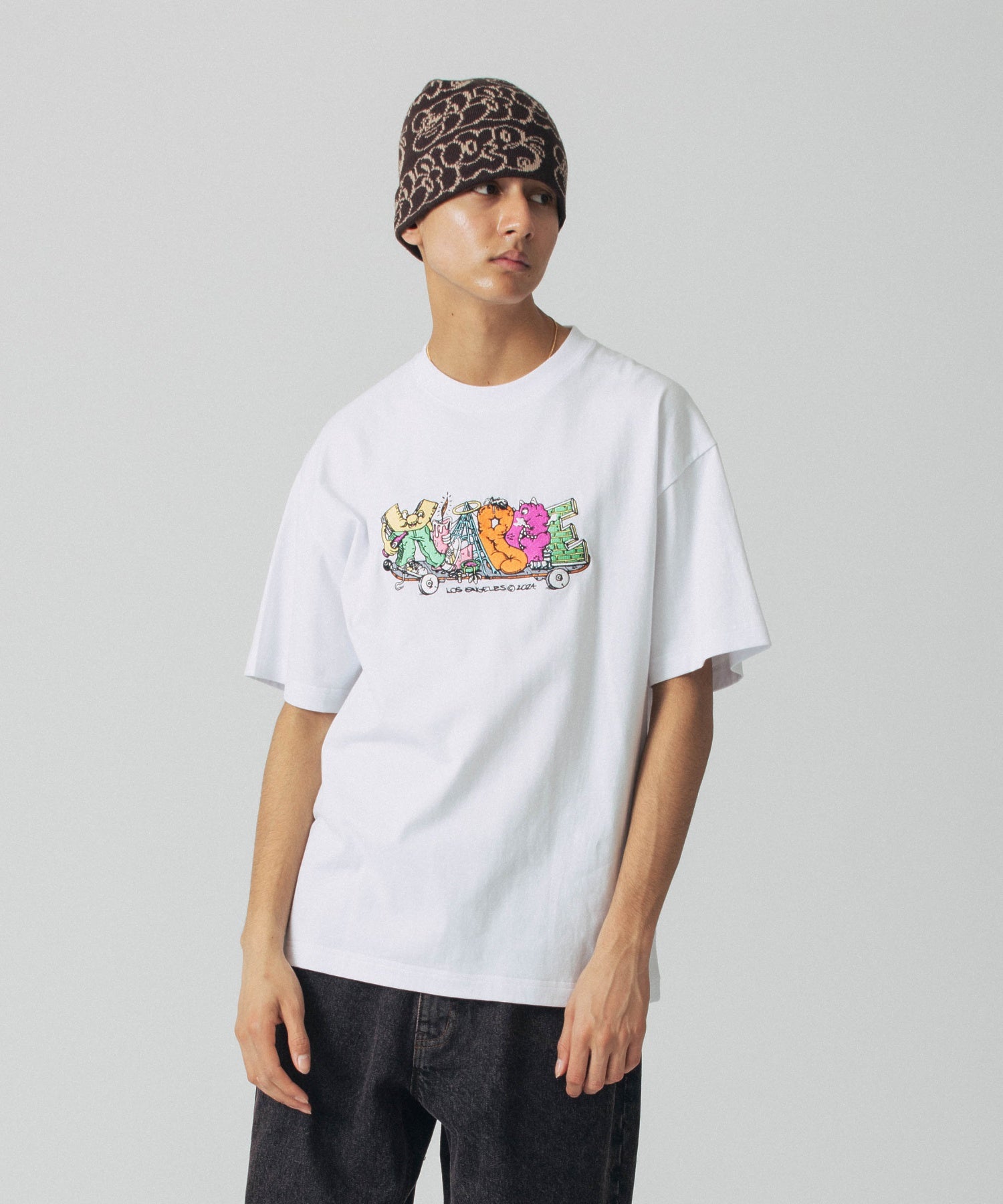 X-Large Hangout S/S Tee maglietta verde cotone
