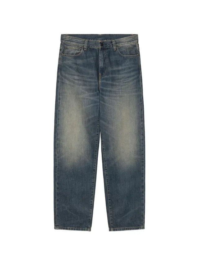Carhartt I036728 010UBLUE jeans uomo blu versatile