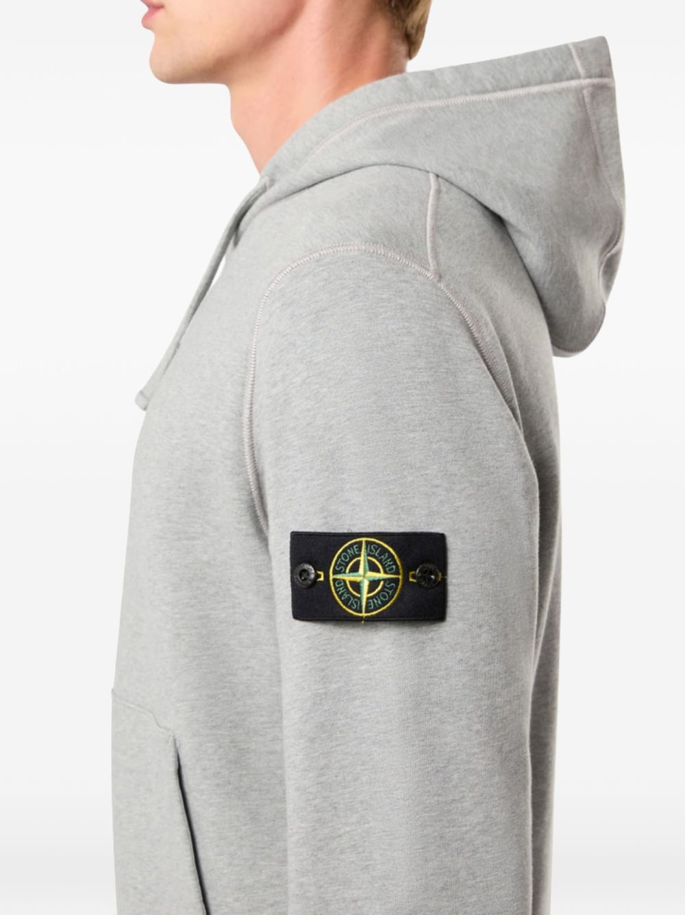 Stone Island L2S156100062 felpa grigia uomo