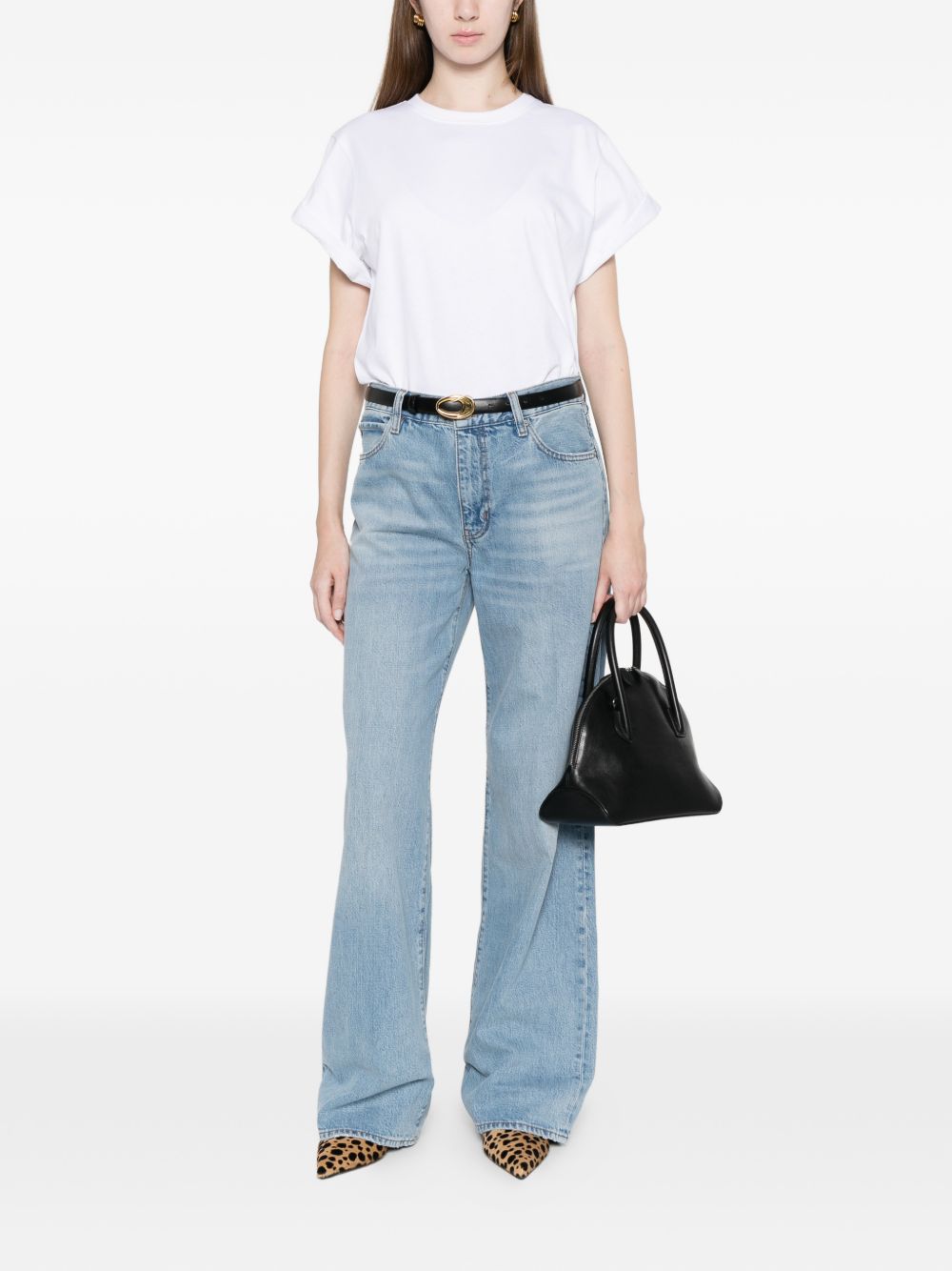 Victoria Beckham 1226JTS007471A t-shirt donna bianca