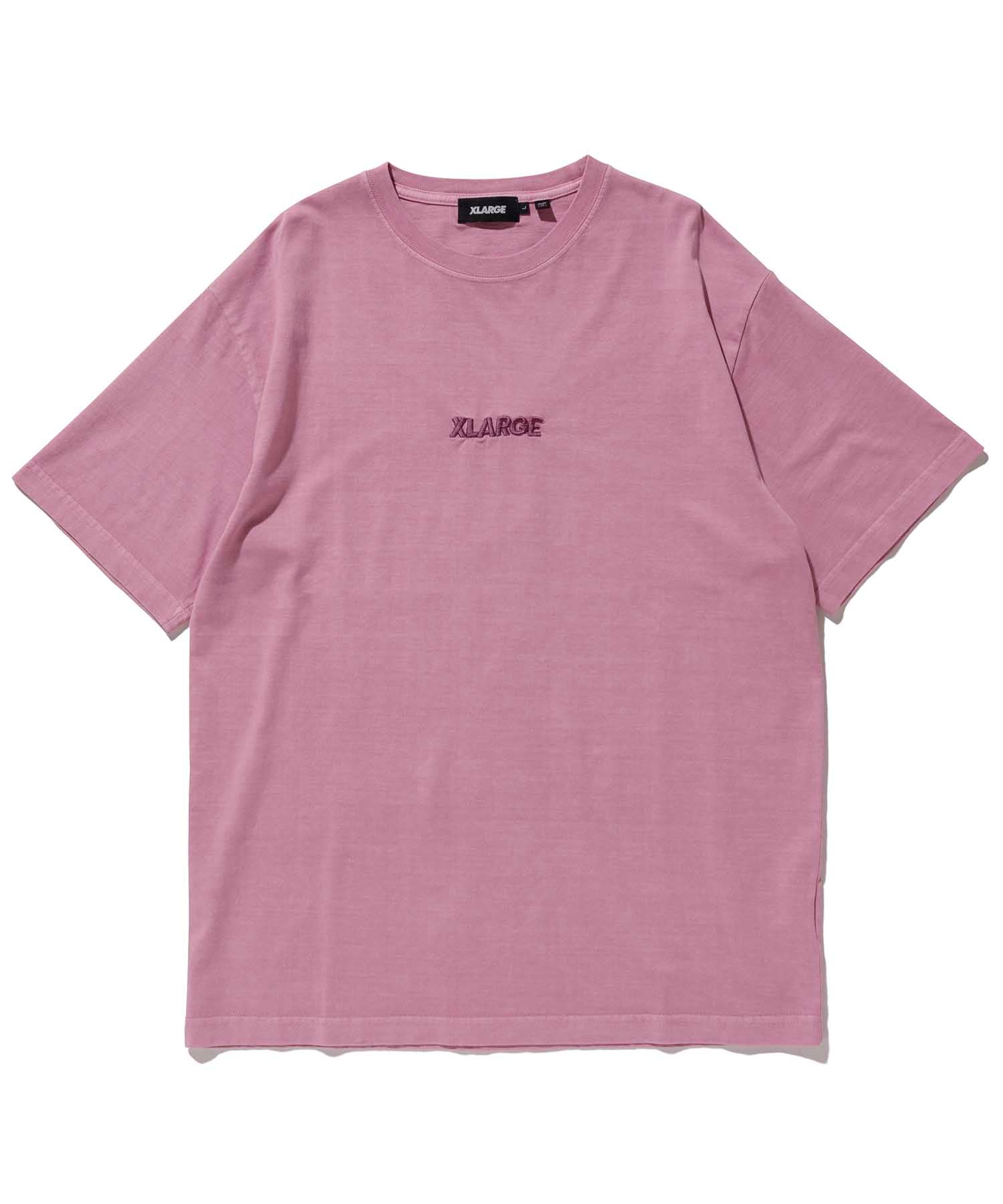 X-Large Standard Logo t-shirt pigment ricamo petto