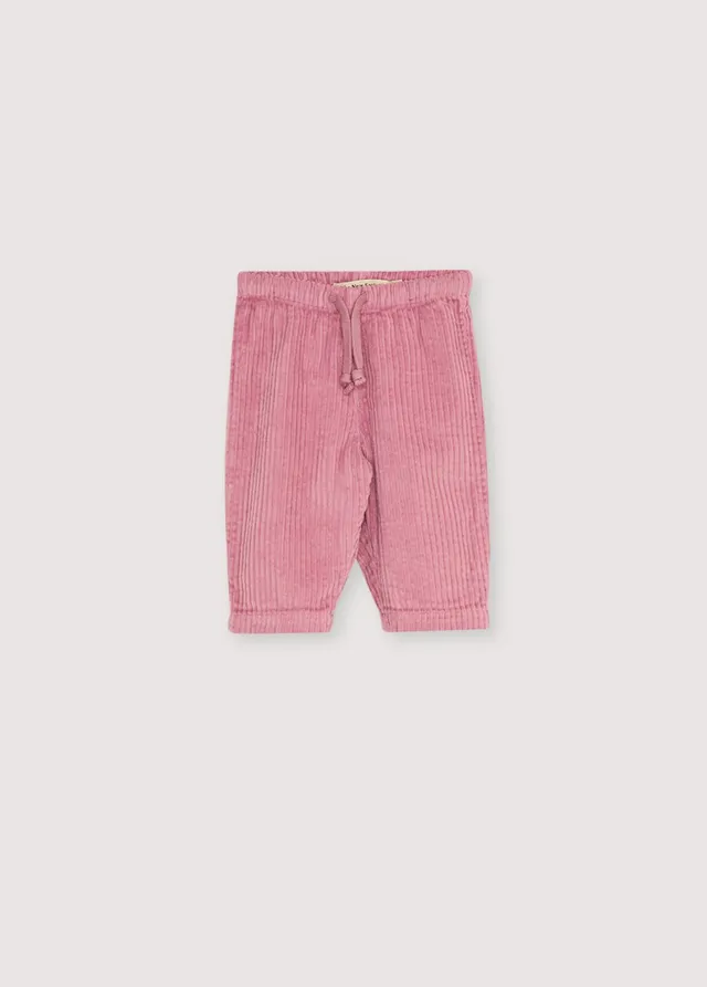 The New Society Nicol Dream Blush pantaloni 6 mesi velluto