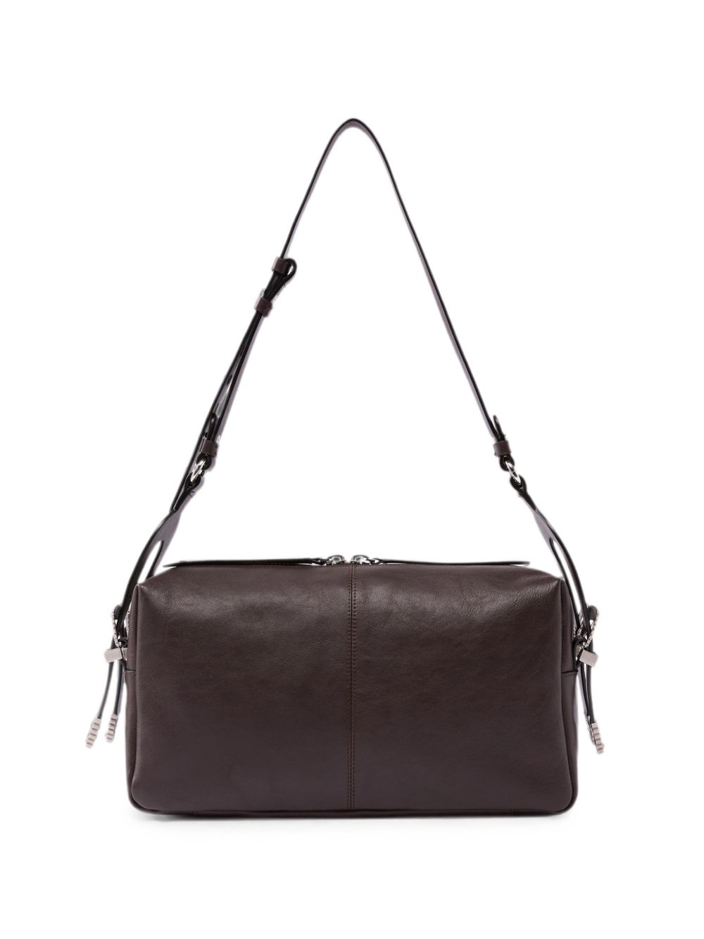 Pinko 106676 A2JGM12A borsa a mano marrone unica
