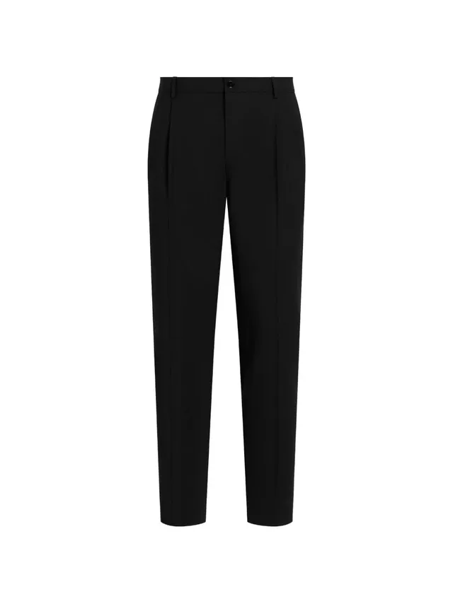 Dolce & Gabbana GW0NET pantaloni uomo nero