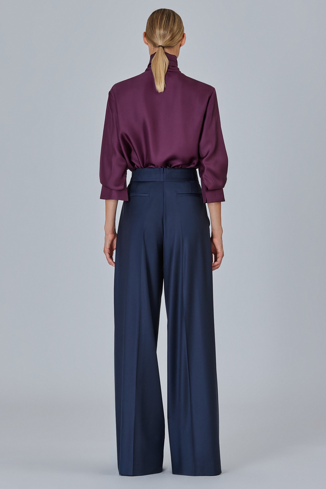 Sa Su Phi Bogart Super 150's pantaloni in lana