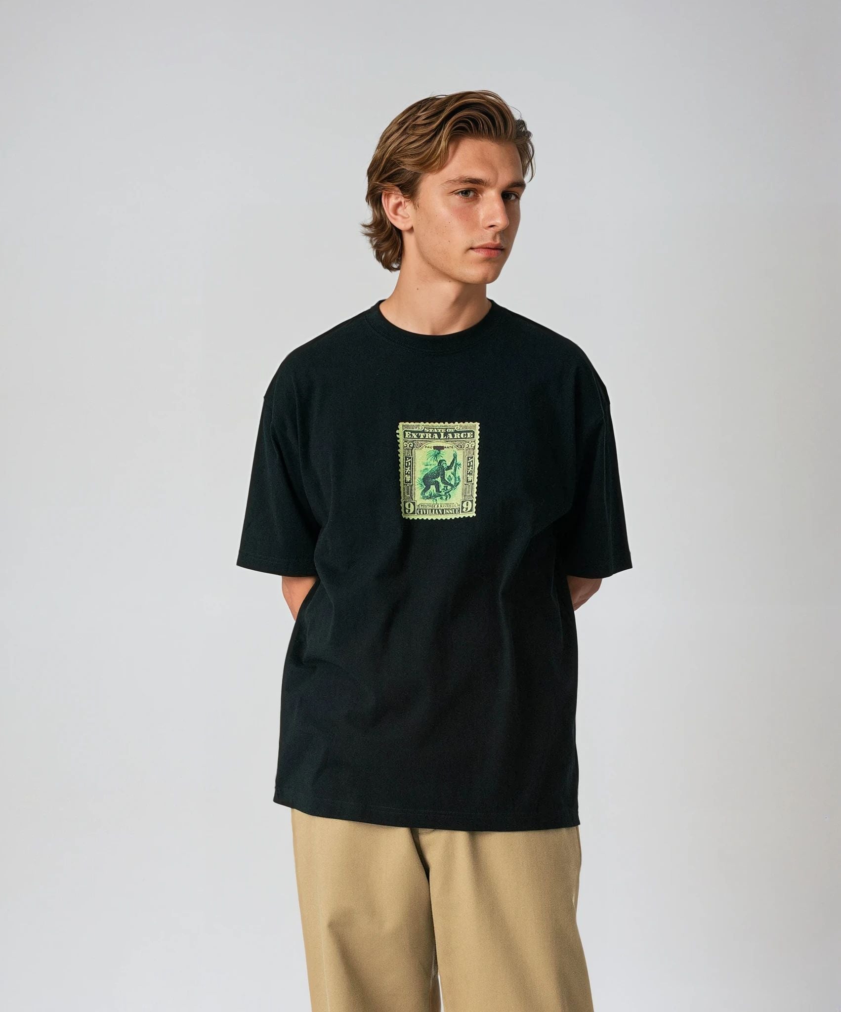 X-Large XL Stamp t-shirt manica corta grafica fronte
