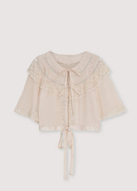 The New Society Ammi blusa ecru viscosa