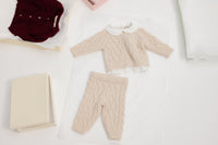 The New Society Echo pantaloni lana neonato