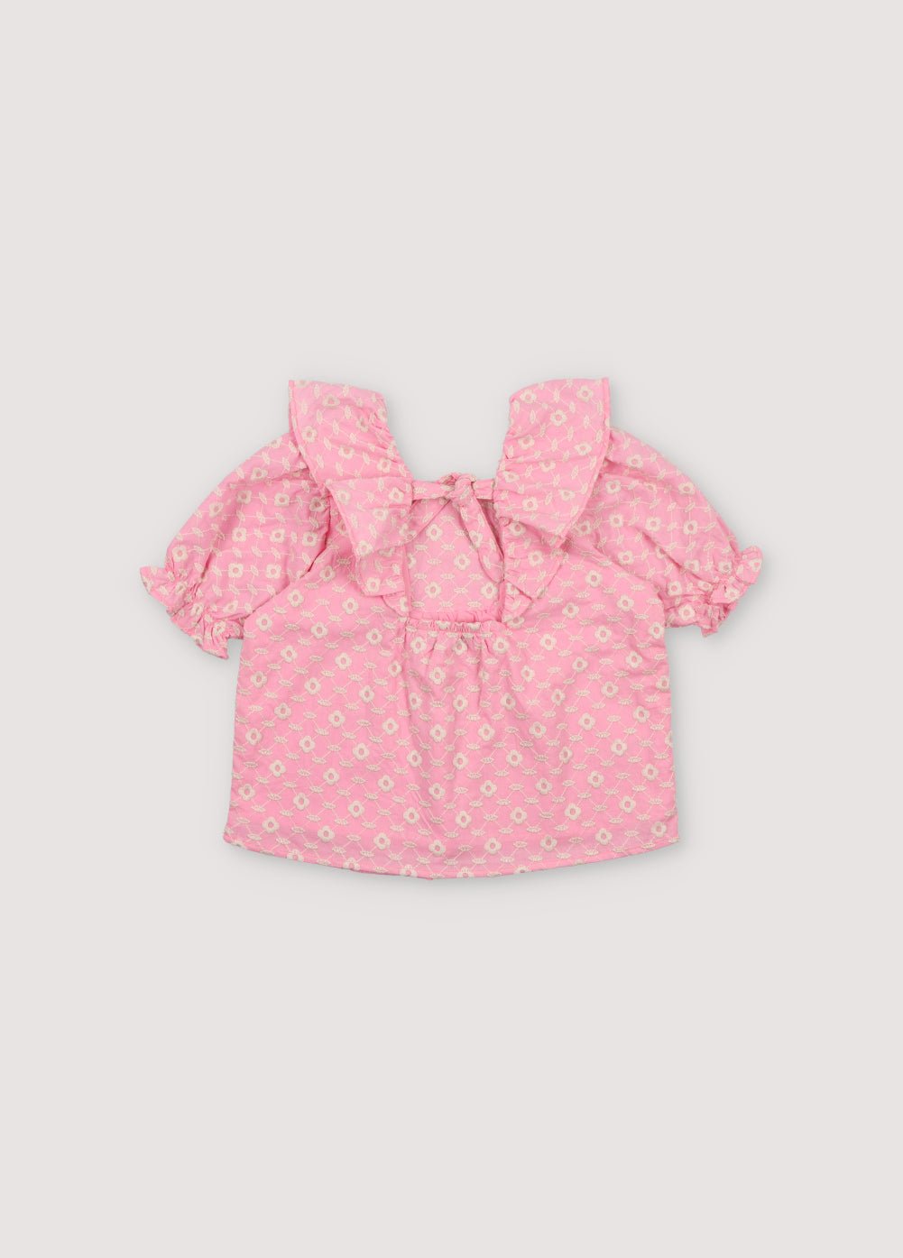 The New Society Isidora blusa hibiscus 6 anni voile