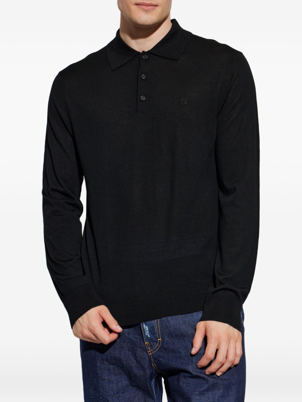Dsquared2 S74HA1663 maglia nera uomo