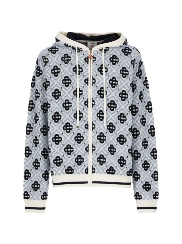 Casablanca M-PF26-KW-1404-01 felpa monogram