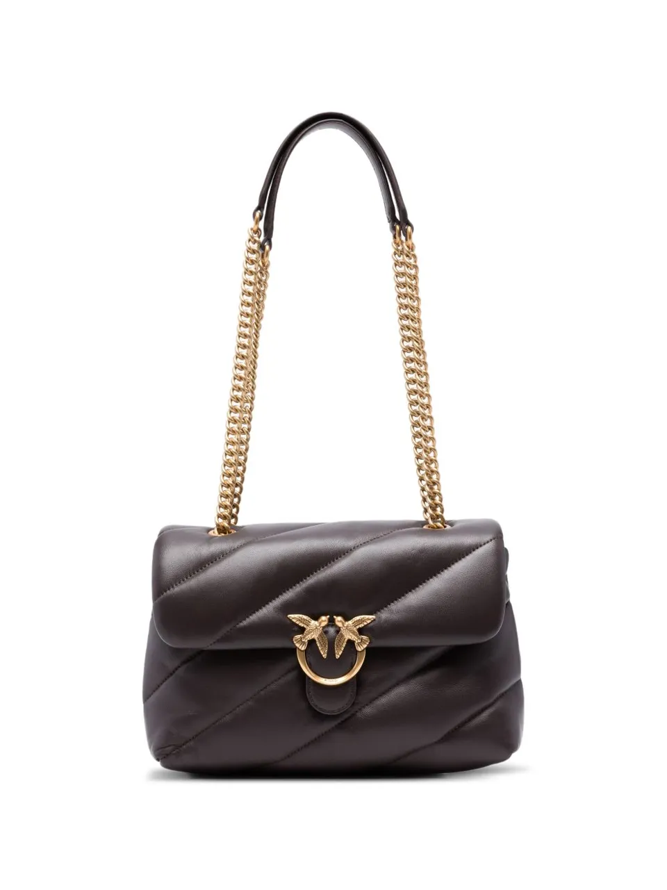 Pinko 107616 borsa a mano marrone