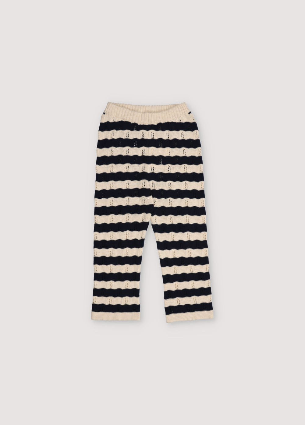 The New Society Marina Pant pantaloni blu navy cotone bio