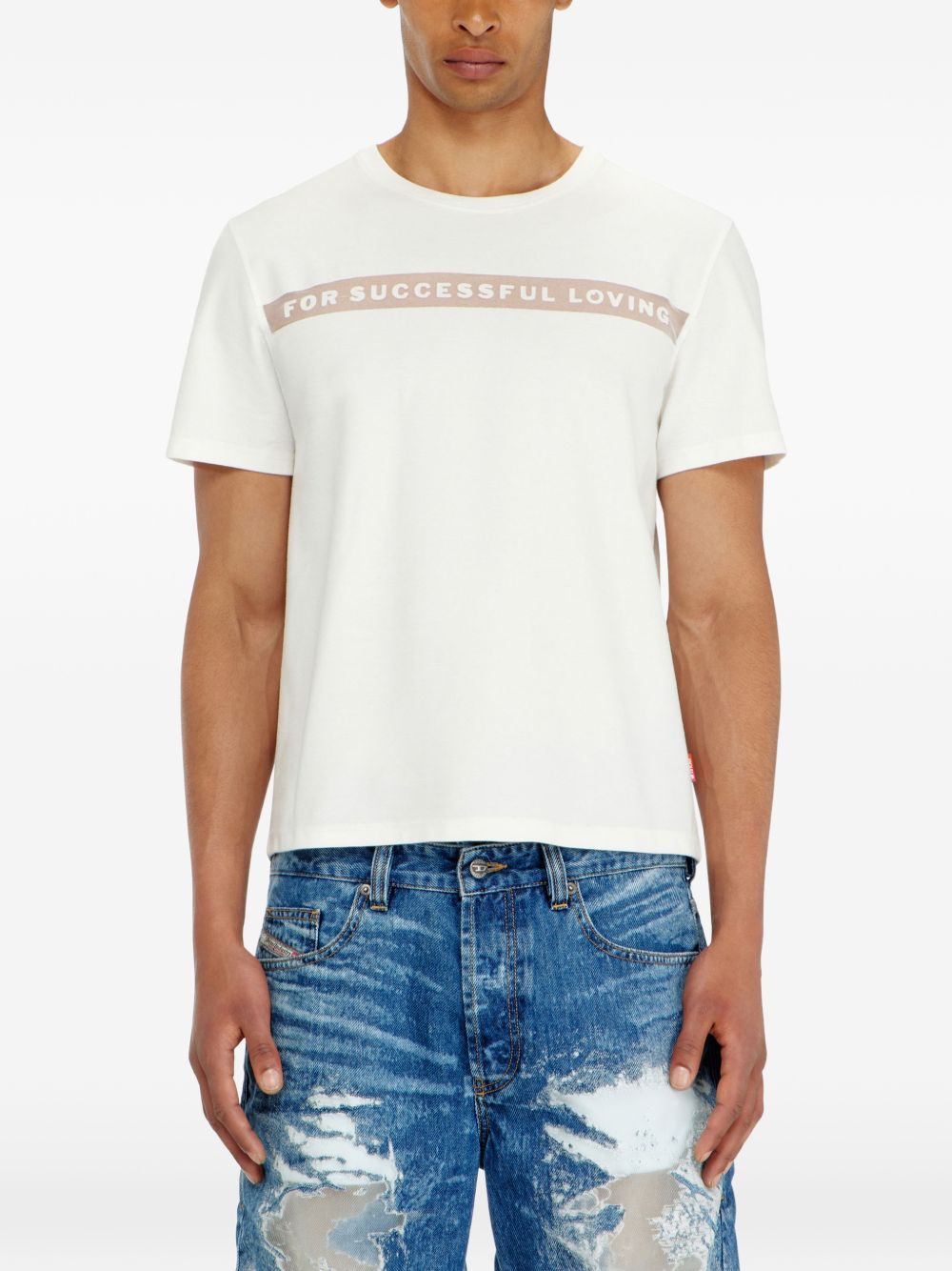 Diesel Capsule P01805 t-shirt bianca unisex