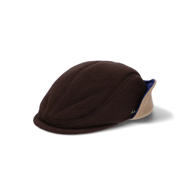 X-Large Fleece Flat Cap coppola in pile