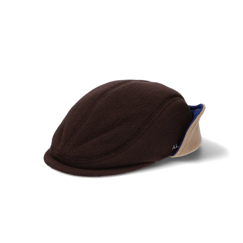 X-Large Fleece Flat Cap coppola in pile