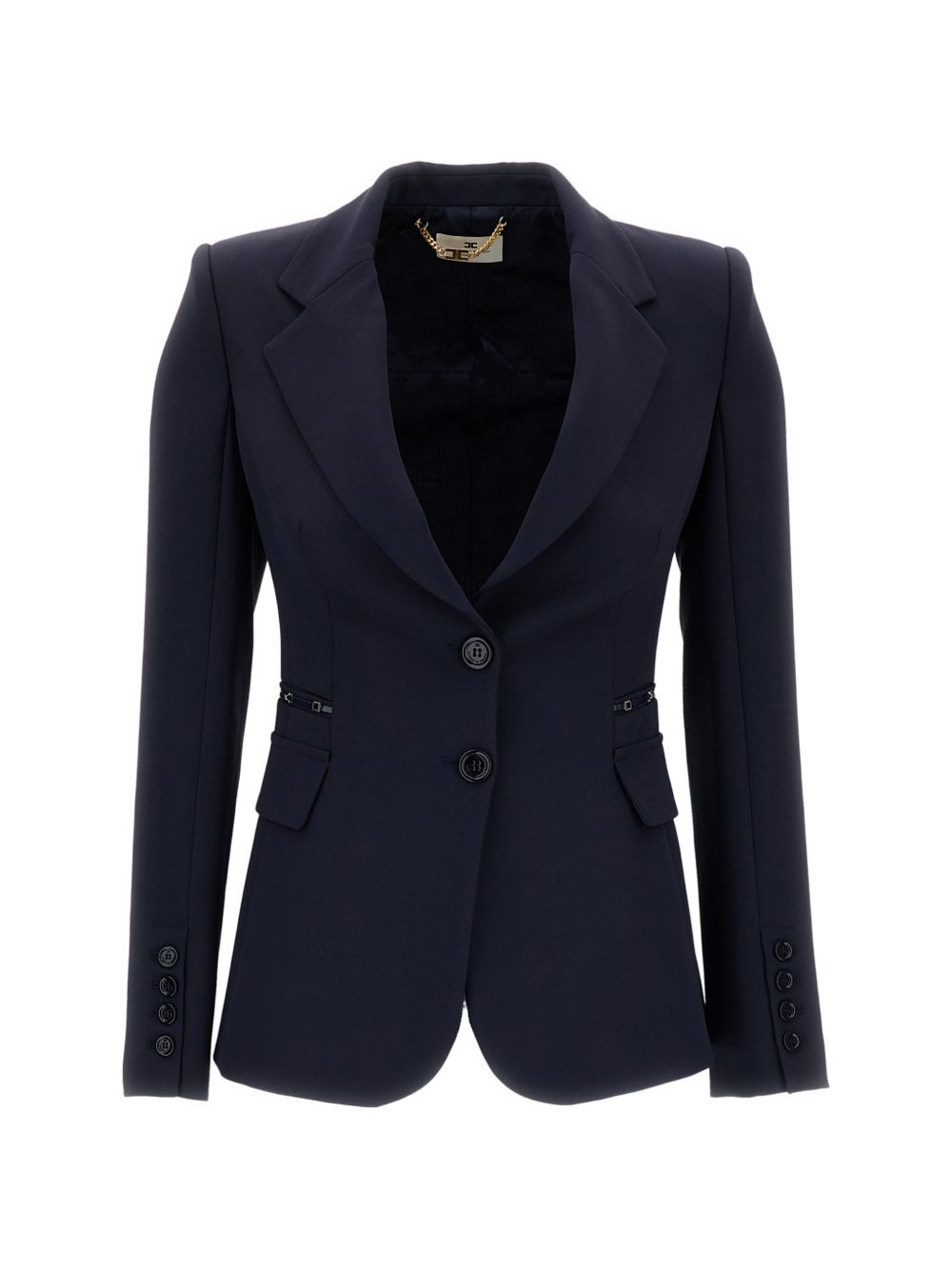 Elisabetta Franchi GI27466E2 giacca blu notte donna