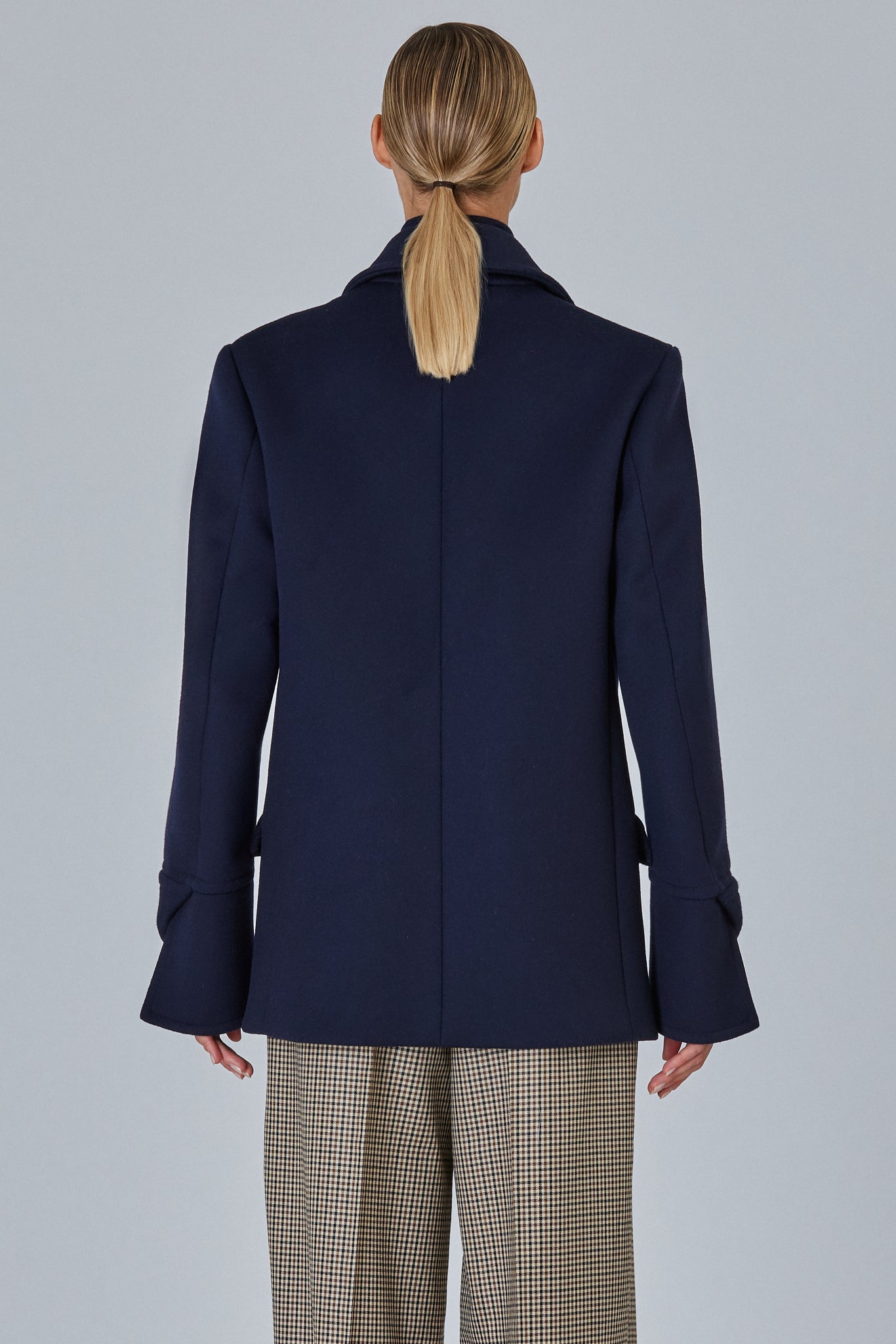 Sa Su Phi peacoat corto doppiopetto lana cashmere