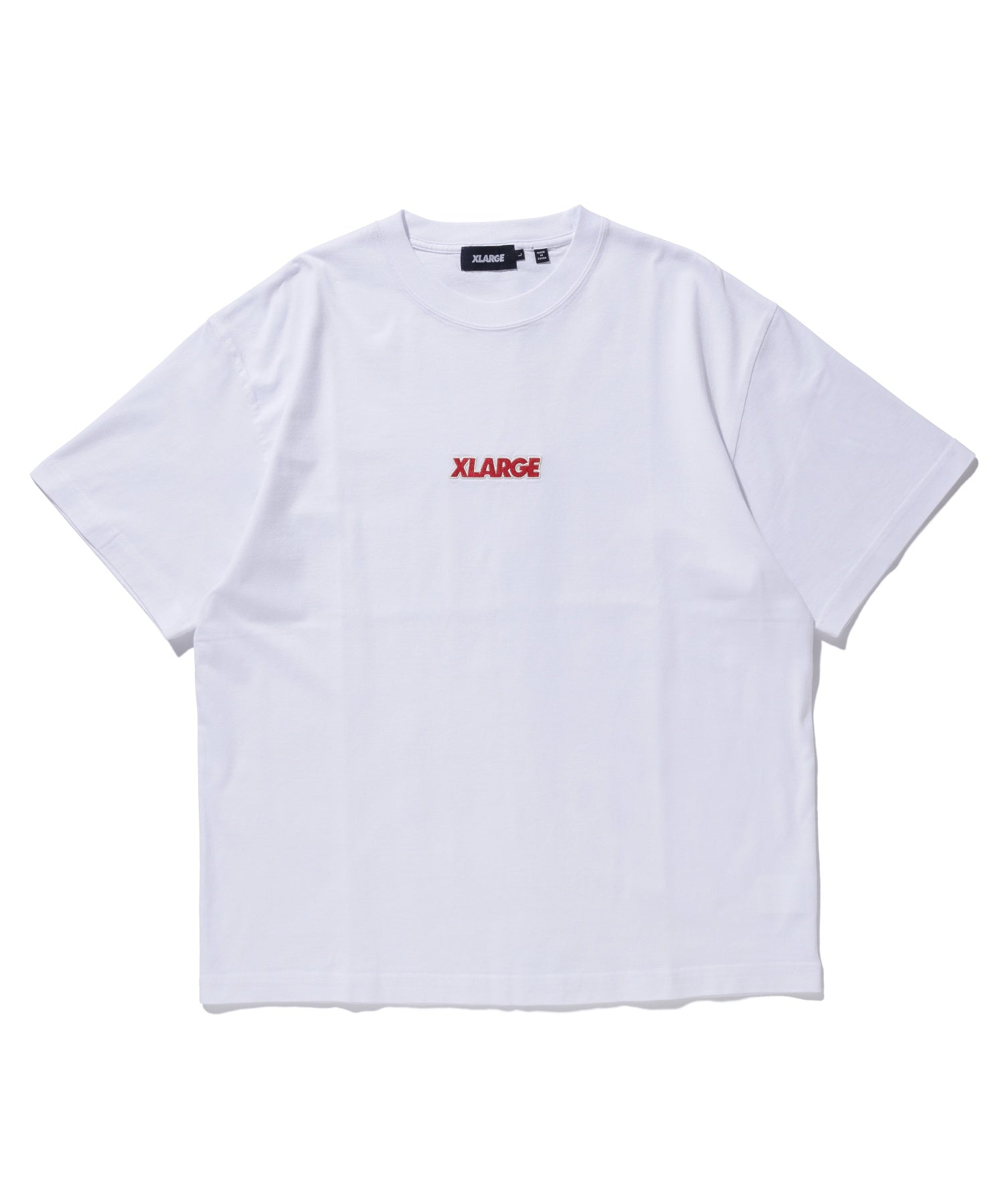 X-Large Standard Logo T-shirt manica corta blu ricamo