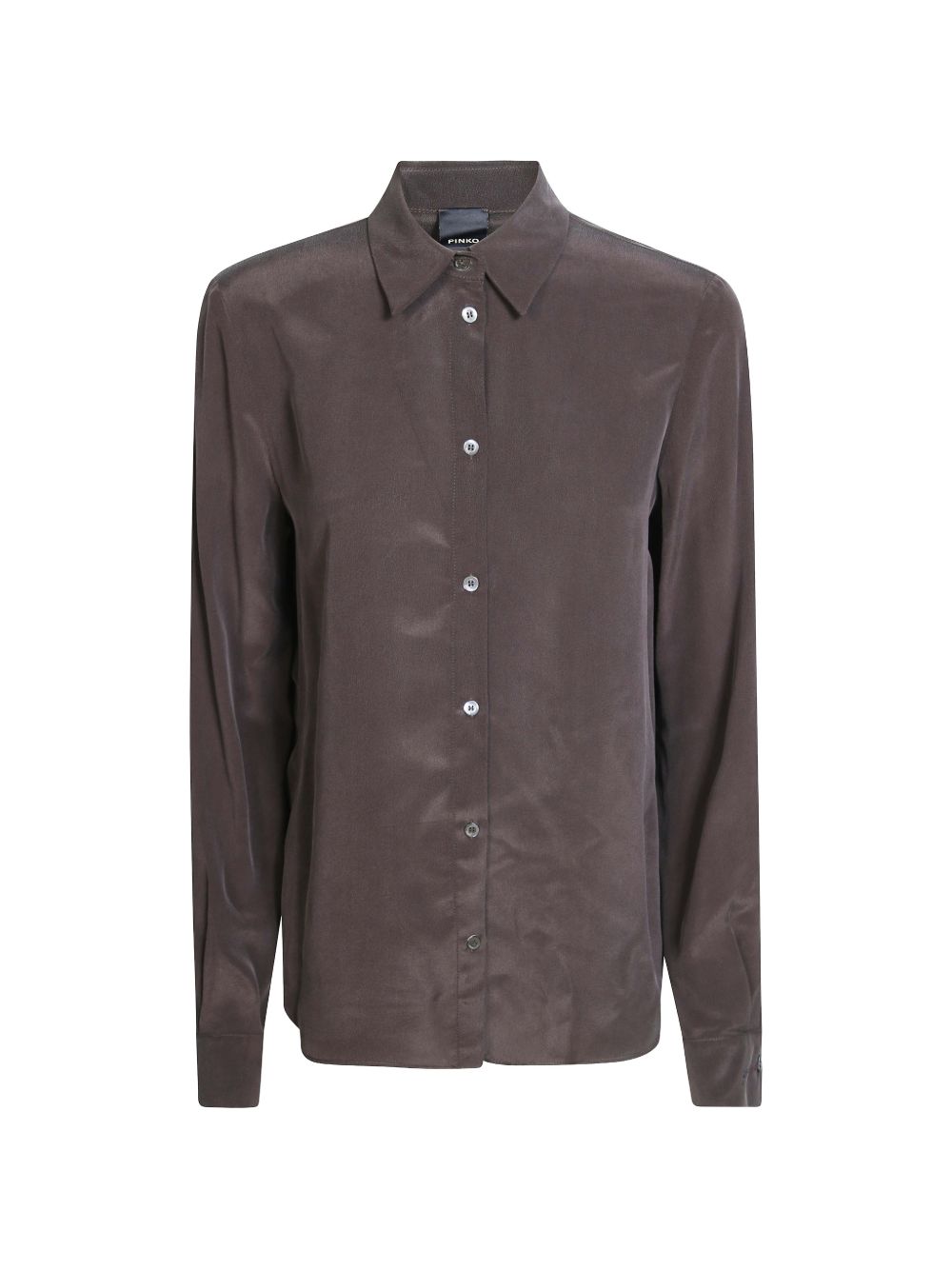 Pinko 105593 A3L1L72 camicia marrone donna