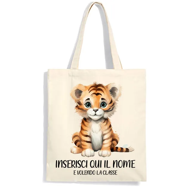 Mr. Gadgets Tigre shopper stampa tigre