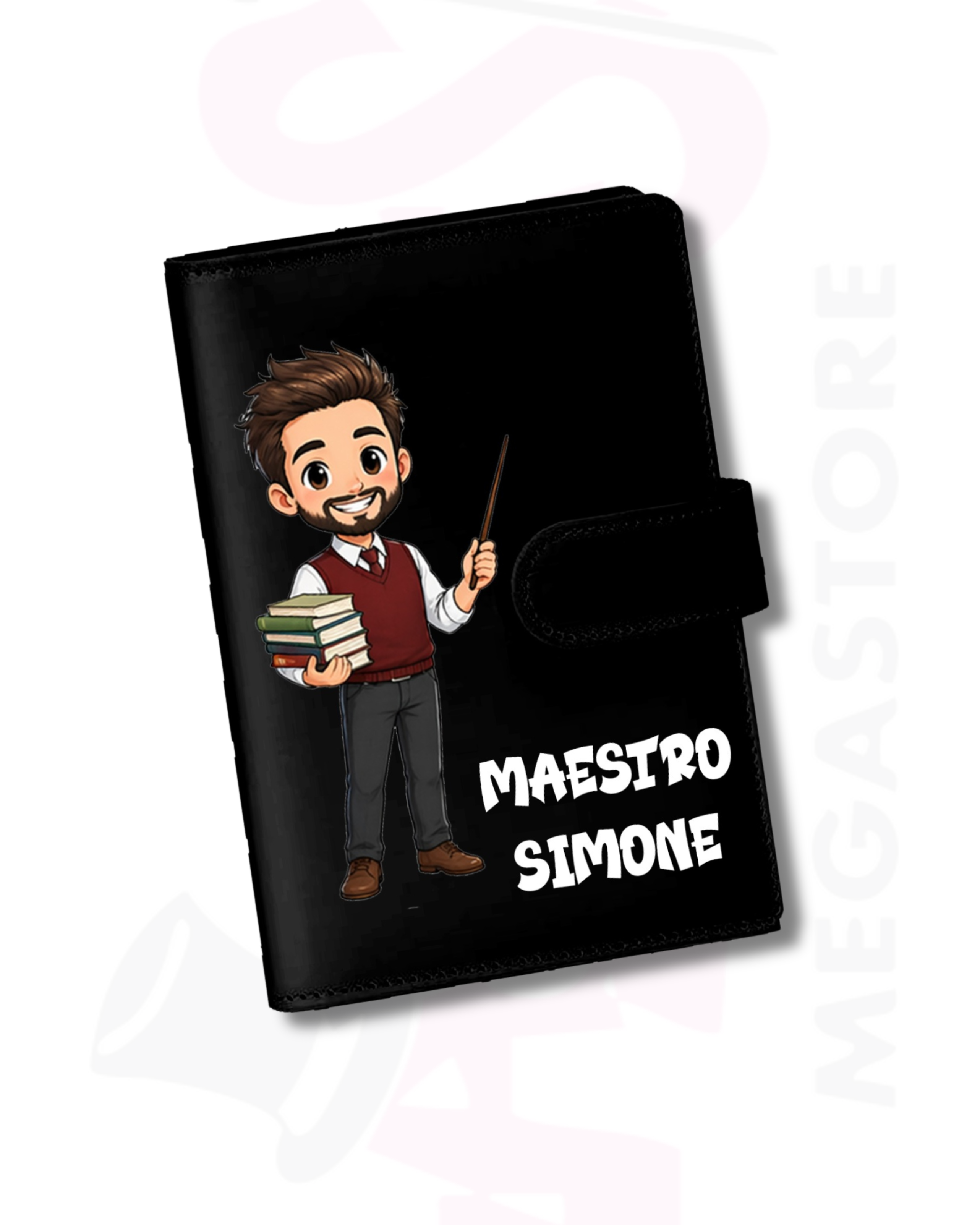 Mr. Gadgets porta agenda per maestri personalizzata colorata