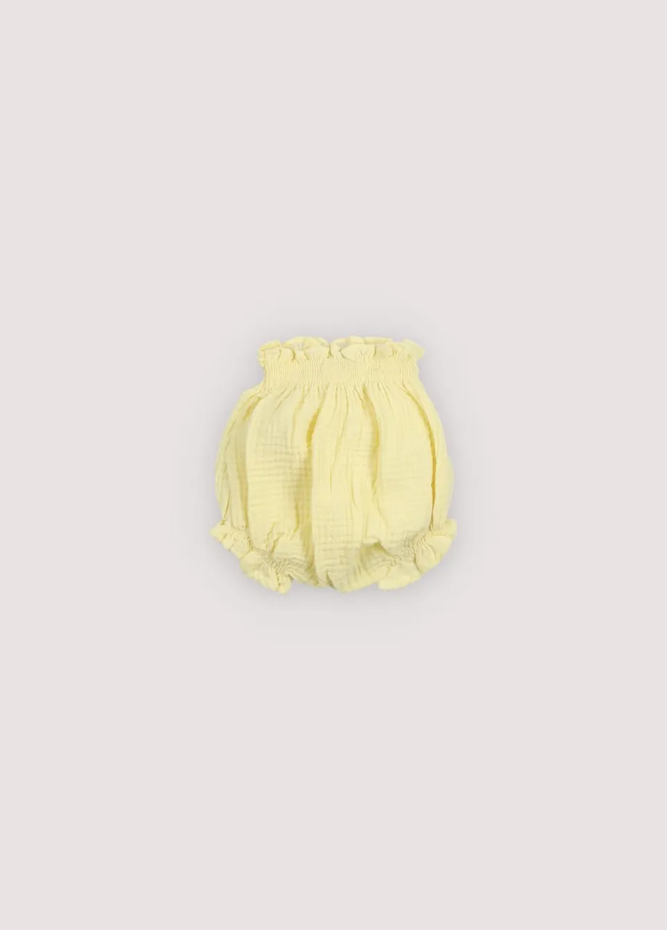 The New Society Campanilla bloomer neonato giallo 6 mesi cotone