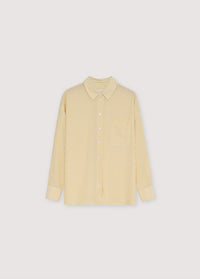 The New Society Alheli camicia donna giallo mimosa righe